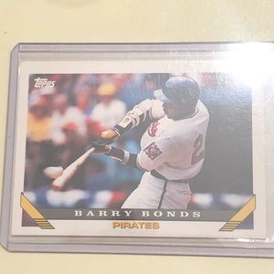Barry Bonds Pittsburg Pirates Baseball
